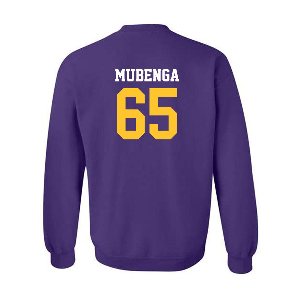 LSU - NCAA Football : Paul Mubenga - Classic Shersey Crewneck Sweatshirt-1