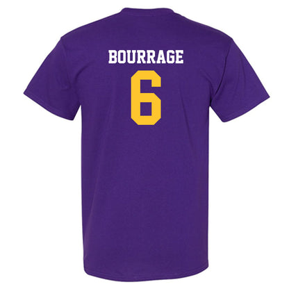 LSU - NCAA Women's Basketball : Divine Bourrage - Classic Shersey T-Shirt-1