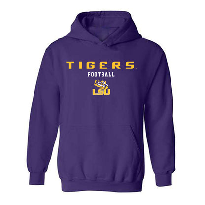 LSU - NCAA Football : Matt Jayne Jr - Classic Shersey Hooded Sweatshirt