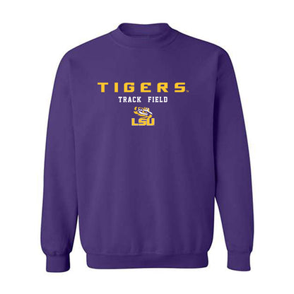 LSU - NCAA Women's Track & Field : Ella Onojuvwevwo - Classic Shersey Crewneck Sweatshirt-0