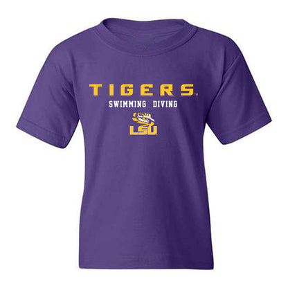 LSU - NCAA Women's Swimming & Diving : Nicole Santuliana - Classic Shersey Youth T-Shirt-0