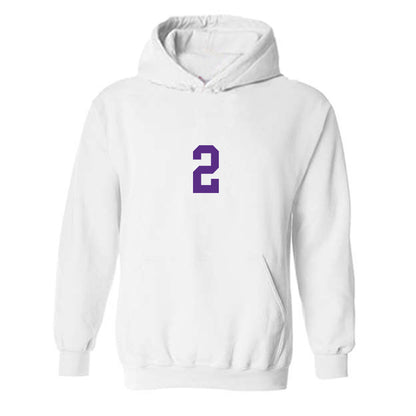 LSU - NCAA Women's Soccer : Alicia Riggins - Replica Shersey Hooded Sweatshirt