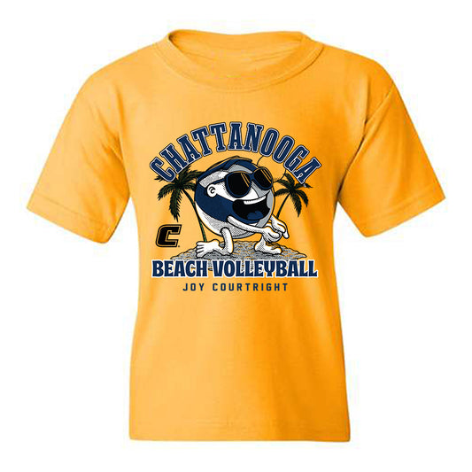 UTC - NCAA Beach Volleyball : Joy Courtright - Fashion Shersey Youth T-Shirt-0