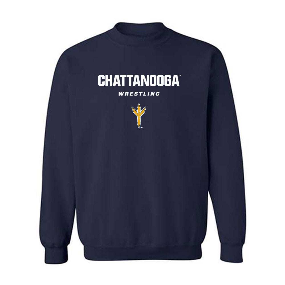 UTC - NCAA Wrestling : Brayden Leach - Classic Shersey Crewneck Sweatshirt-0