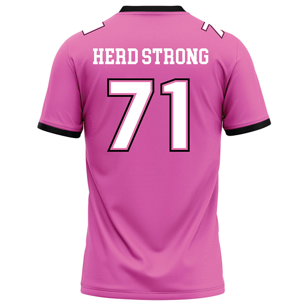 Marshall - NCAA Football : Morgan Scott - Football Jersey-1