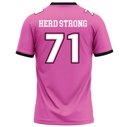 Marshall - NCAA Football : Morgan Scott - Football Jersey-1