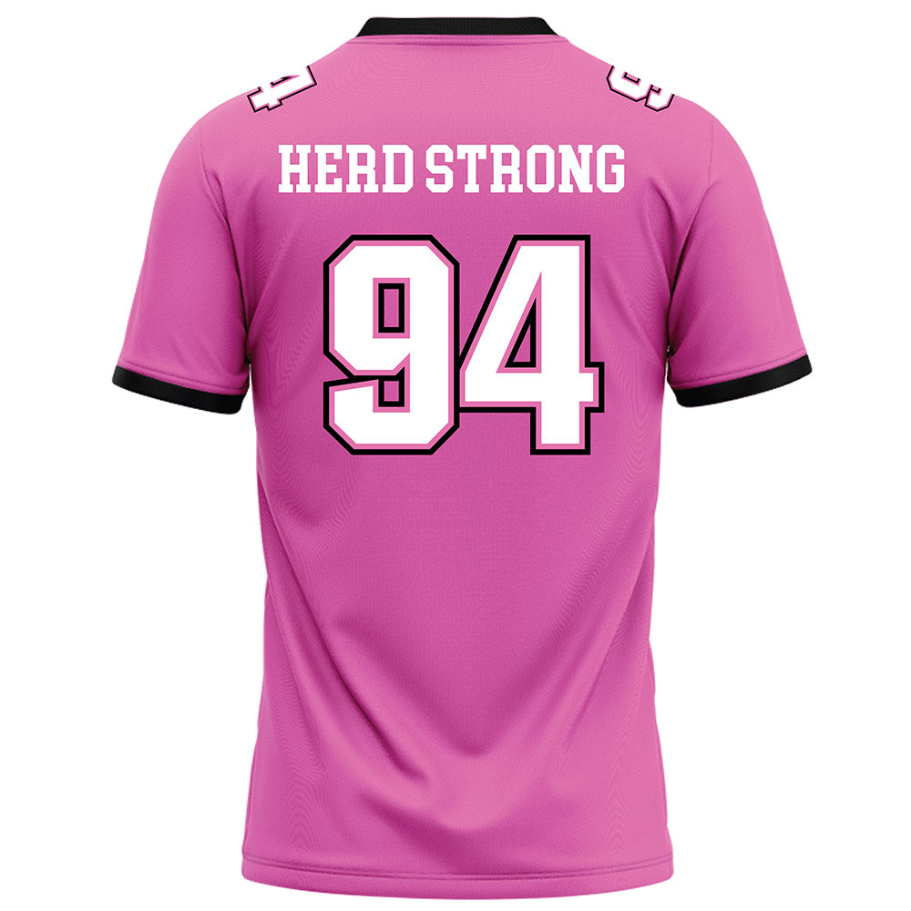 Marshall - NCAA Football : Ali Abbasi - Football Jersey-1