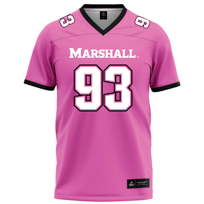 Marshall - NCAA Football : Jabari Ishmael - Football Jersey