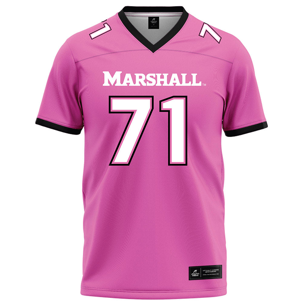 Marshall - NCAA Football : Morgan Scott - Football Jersey-0