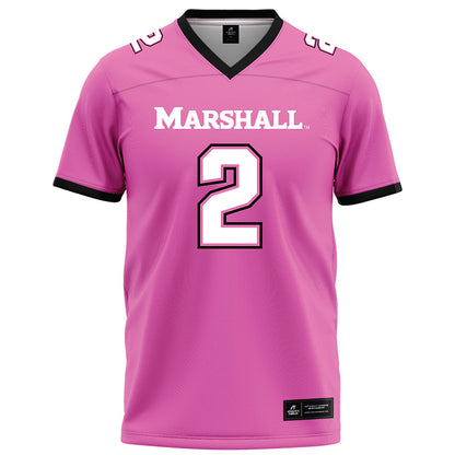 Marshall - NCAA Football : Doc Chapman - Football Jersey