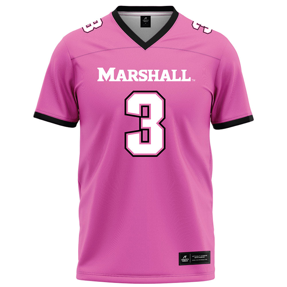 Marshall - NCAA Football : Marvae Myers - Football Jersey-0