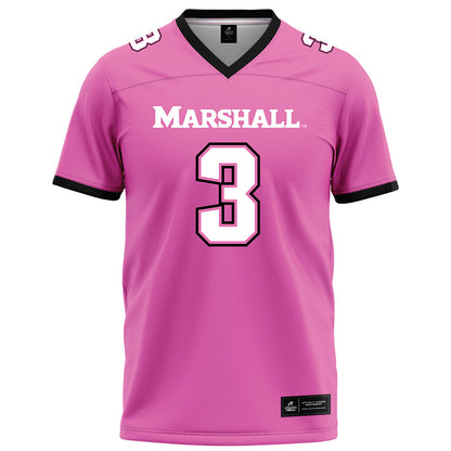 Marshall - NCAA Football : Marvae Myers - Football Jersey-0