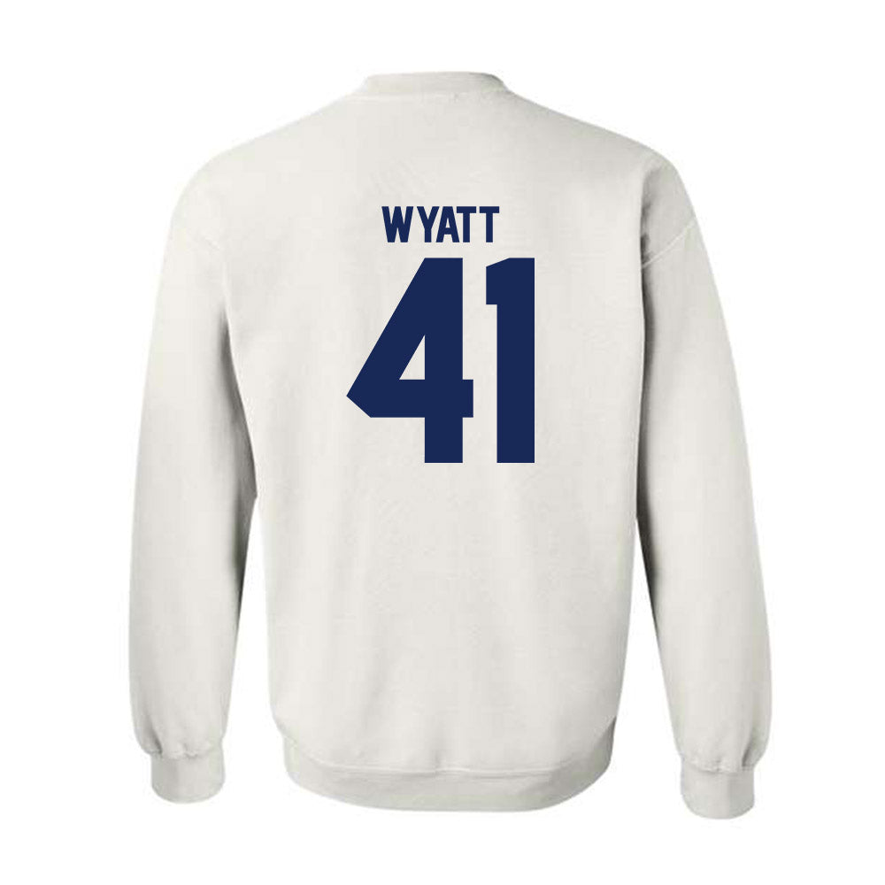 Rice - NCAA Football : Plae Wyatt - Fashion Shersey Crewneck Sweatshirt-1
