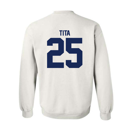 Rice - NCAA Football : Blaise Tita - Fashion Shersey Crewneck Sweatshirt-1