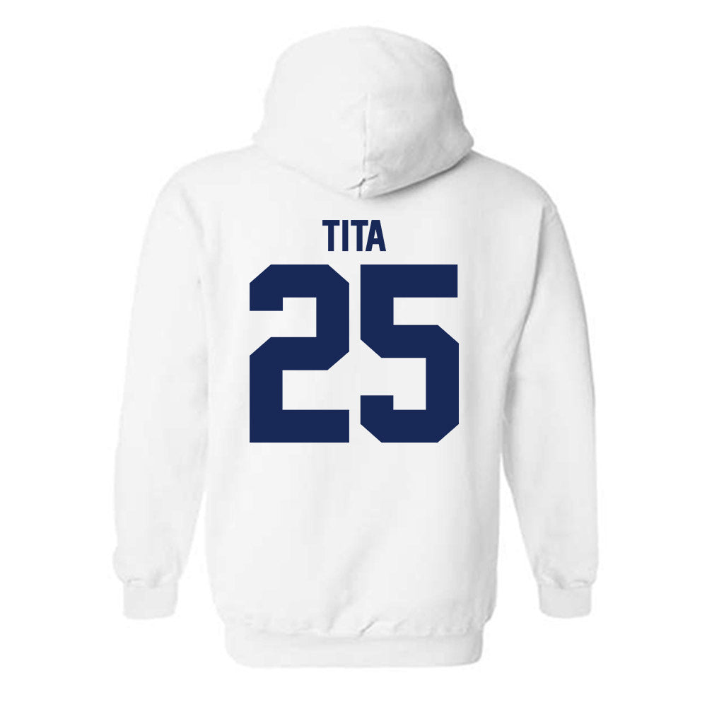 Rice - NCAA Football : Blaise Tita - Fashion Shersey Hooded Sweatshirt-1
