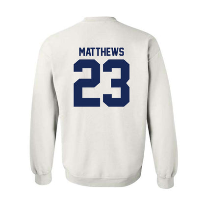 Rice - NCAA Football : Payton Matthews - Fashion Shersey Crewneck Sweatshirt-1