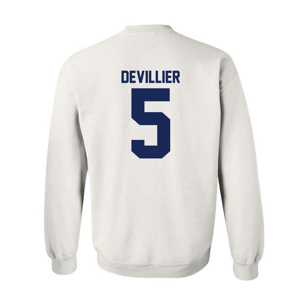 Rice - NCAA Football : Drew Devillier - Fashion Shersey Crewneck Sweatshirt-1