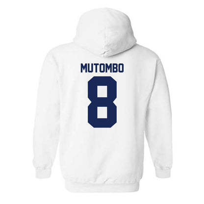 Rice - NCAA Football : Joseph Mutombo - Fashion Shersey Hooded Sweatshirt-1