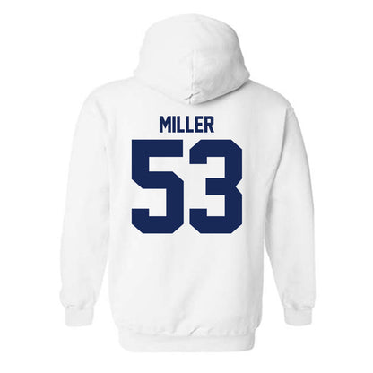Rice - NCAA Football : Luke Miller - Fashion Shersey Hooded Sweatshirt-1
