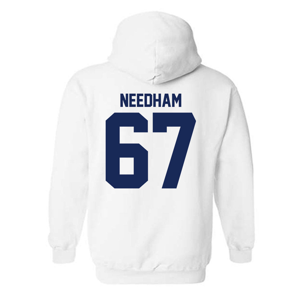 Rice - NCAA Football : Luke Needham - Fashion Shersey Hooded Sweatshirt-1