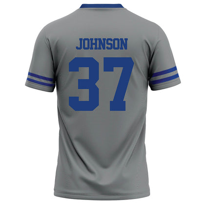 Memphis - NCAA Football : Jacory Johnson - Grey Football Jersey-1