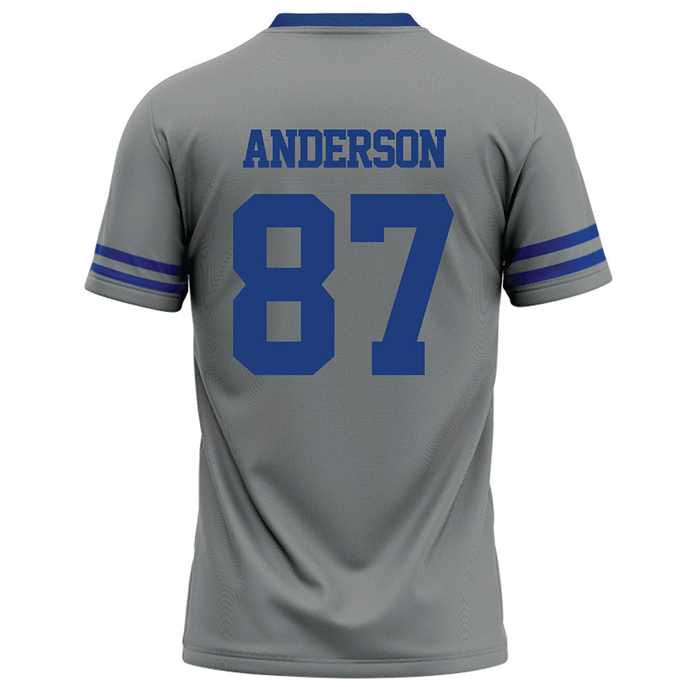 Memphis - NCAA Football : Bryce Anderson - Grey Football Jersey-1