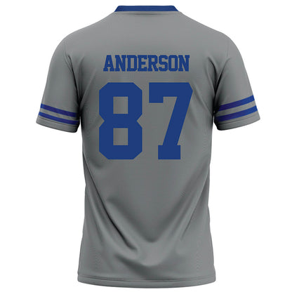 Memphis - NCAA Football : Bryce Anderson - Grey Football Jersey-1