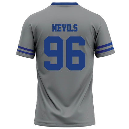 Memphis - NCAA Football : Donovan Nevils - Grey Football Jersey-1