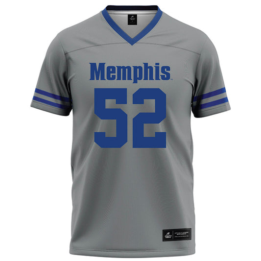 Memphis - NCAA Football : Ian Rembert - Grey Football Jersey-0