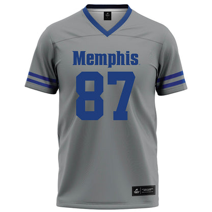 Memphis - NCAA Football : Bryce Anderson - Grey Football Jersey-0