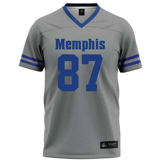 Memphis - NCAA Football : Bryce Anderson - Grey Football Jersey-0