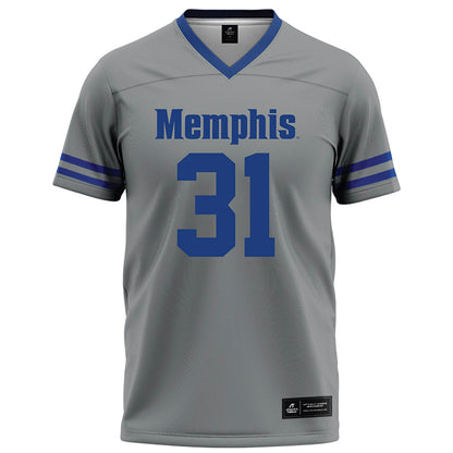 Memphis - NCAA Football : DeMarco Ward - Grey Football Jersey-0