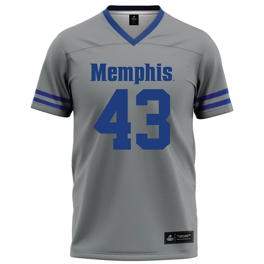 Memphis - NCAA Football : Wolf Walker - Grey Football Jersey-0