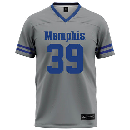Memphis - NCAA Football : Gabriel Cepicky - Grey Football Jersey-0