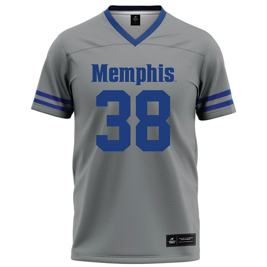 Memphis - NCAA Football : Xavier Thompson - Grey Football Jersey-0