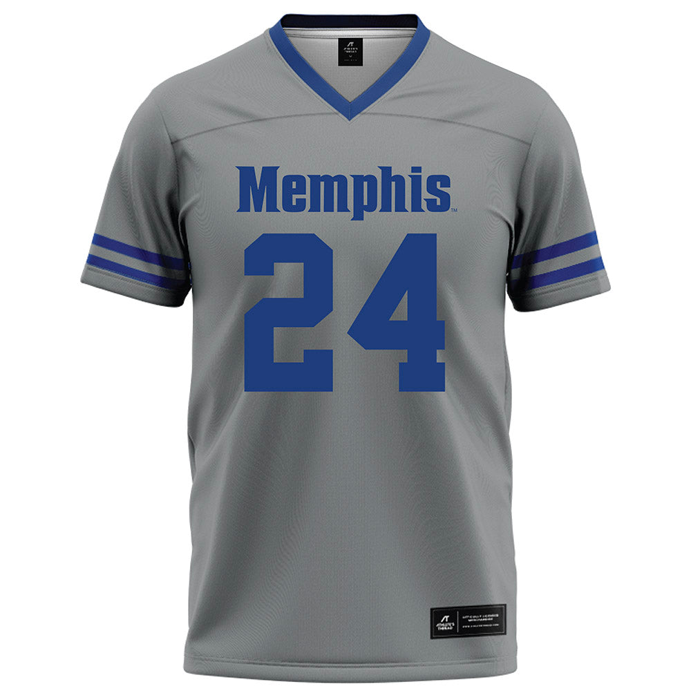 Memphis - NCAA Football : Kamari Wilson - Grey Football Jersey-0