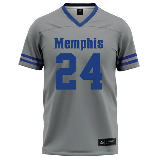 Memphis - NCAA Football : Kamari Wilson - Grey Football Jersey-0