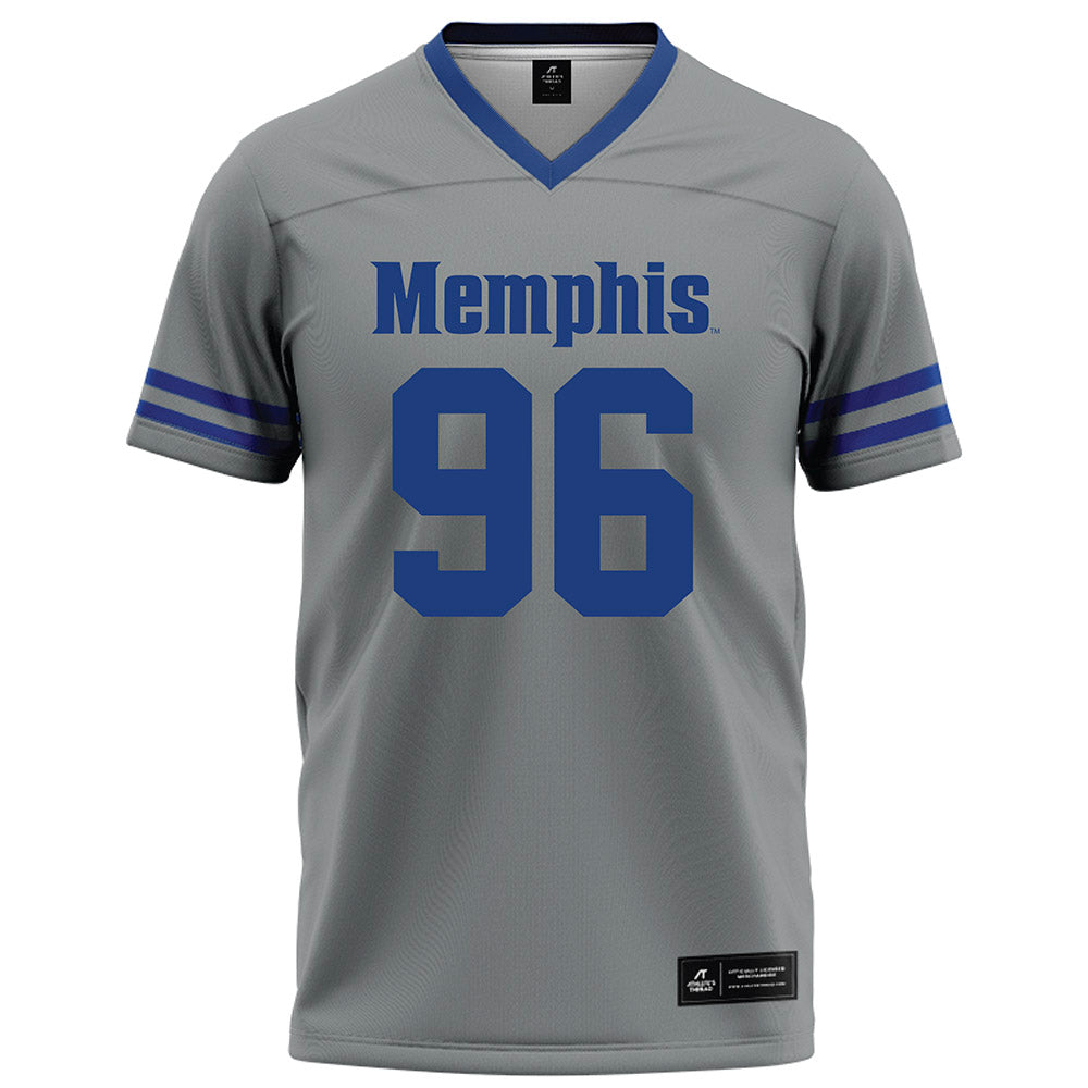 Memphis - NCAA Football : Donovan Nevils - Grey Football Jersey-0