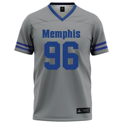 Memphis - NCAA Football : Donovan Nevils - Grey Football Jersey-0