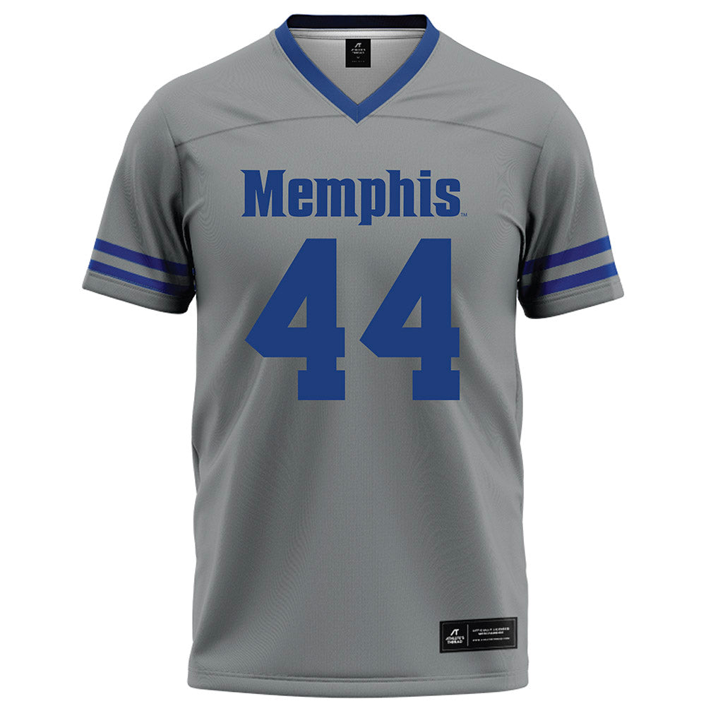 Memphis - NCAA Football : Gianni Spetic - Grey Football Jersey-0