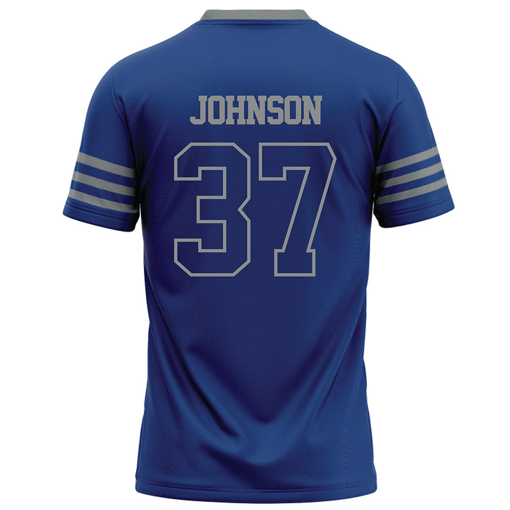 Memphis - NCAA Football : Jacory Johnson - Dark Blue Football Jersey-1