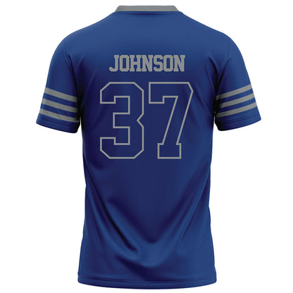 Memphis - NCAA Football : Jacory Johnson - Dark Blue Football Jersey-1
