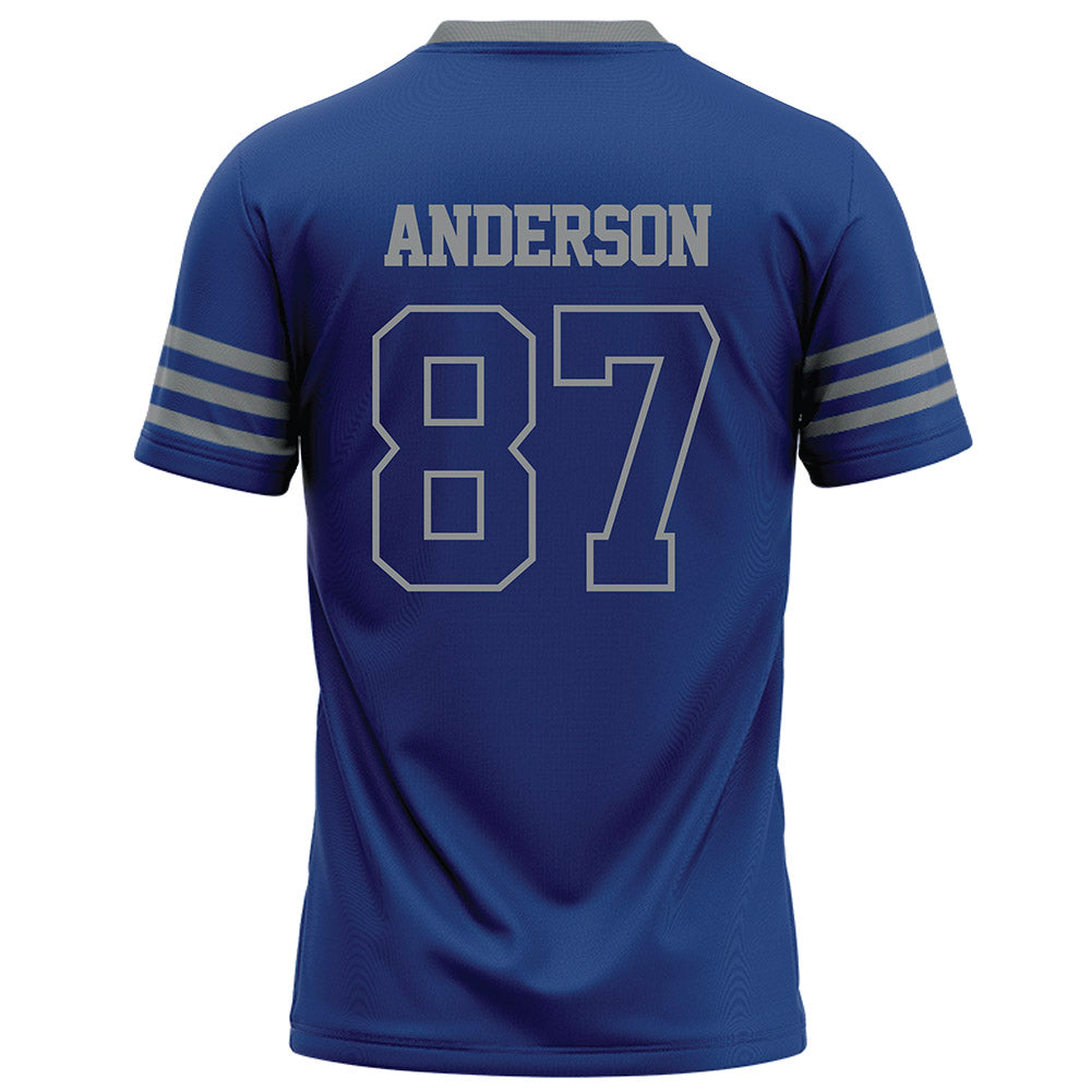 Memphis - NCAA Football : Bryce Anderson - Dark Blue Football Jersey-2