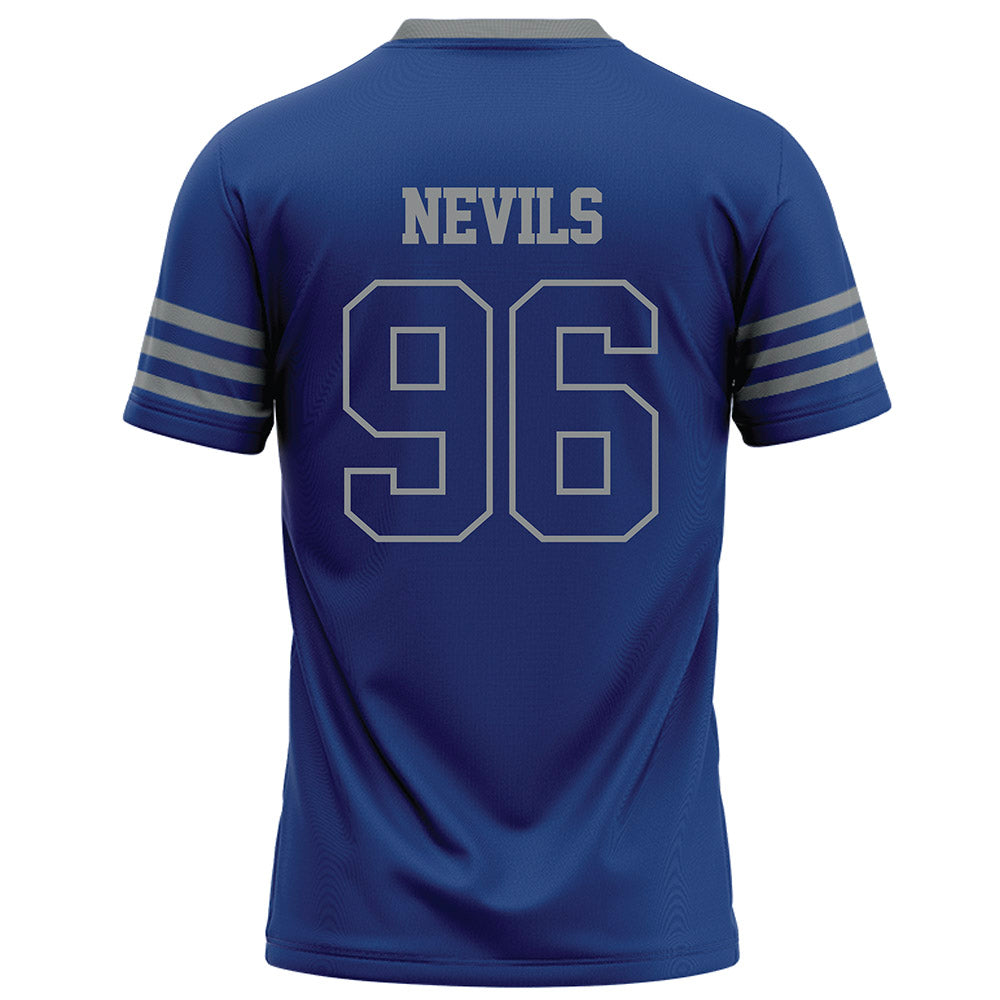 Memphis - NCAA Football : Donovan Nevils - Dark Blue Football Jersey-1