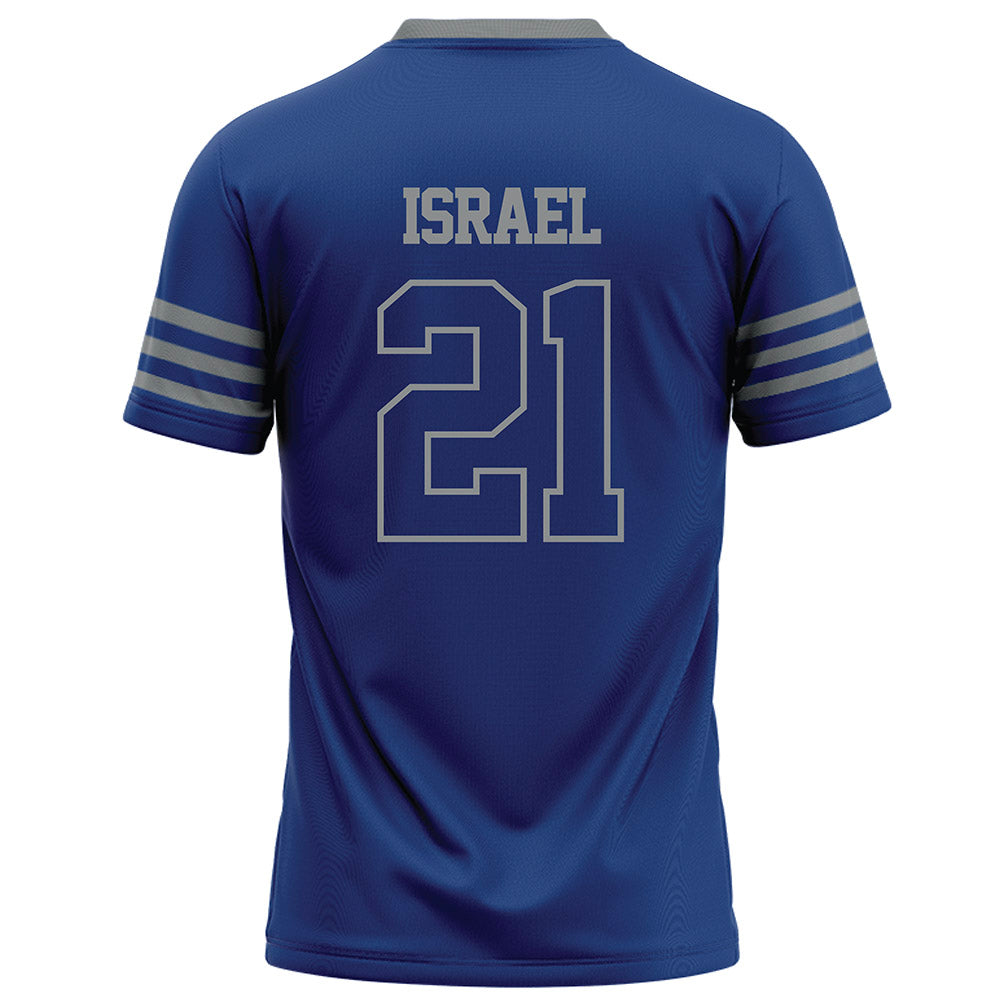 Memphis - NCAA Football : Samson Israel - Dark Blue Football Jersey-1