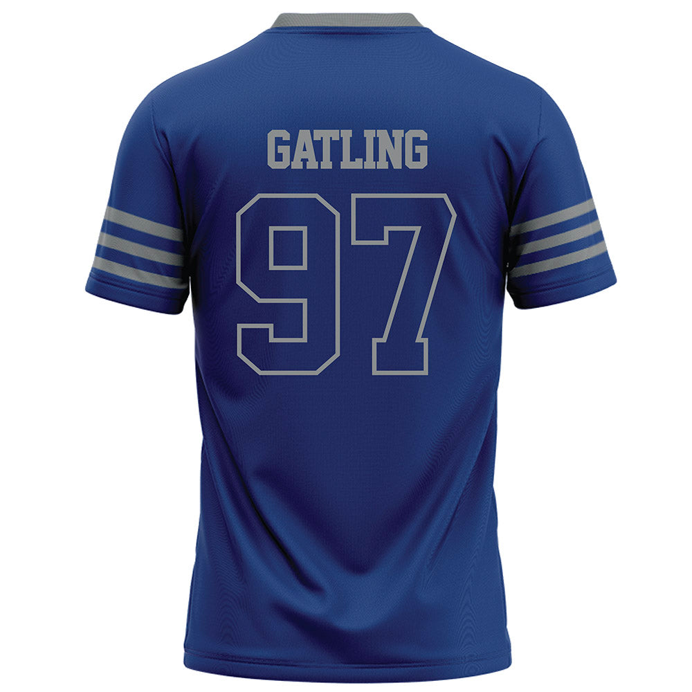 Memphis - NCAA Football : Jacari Gatling - Dark Blue Football Jersey-2