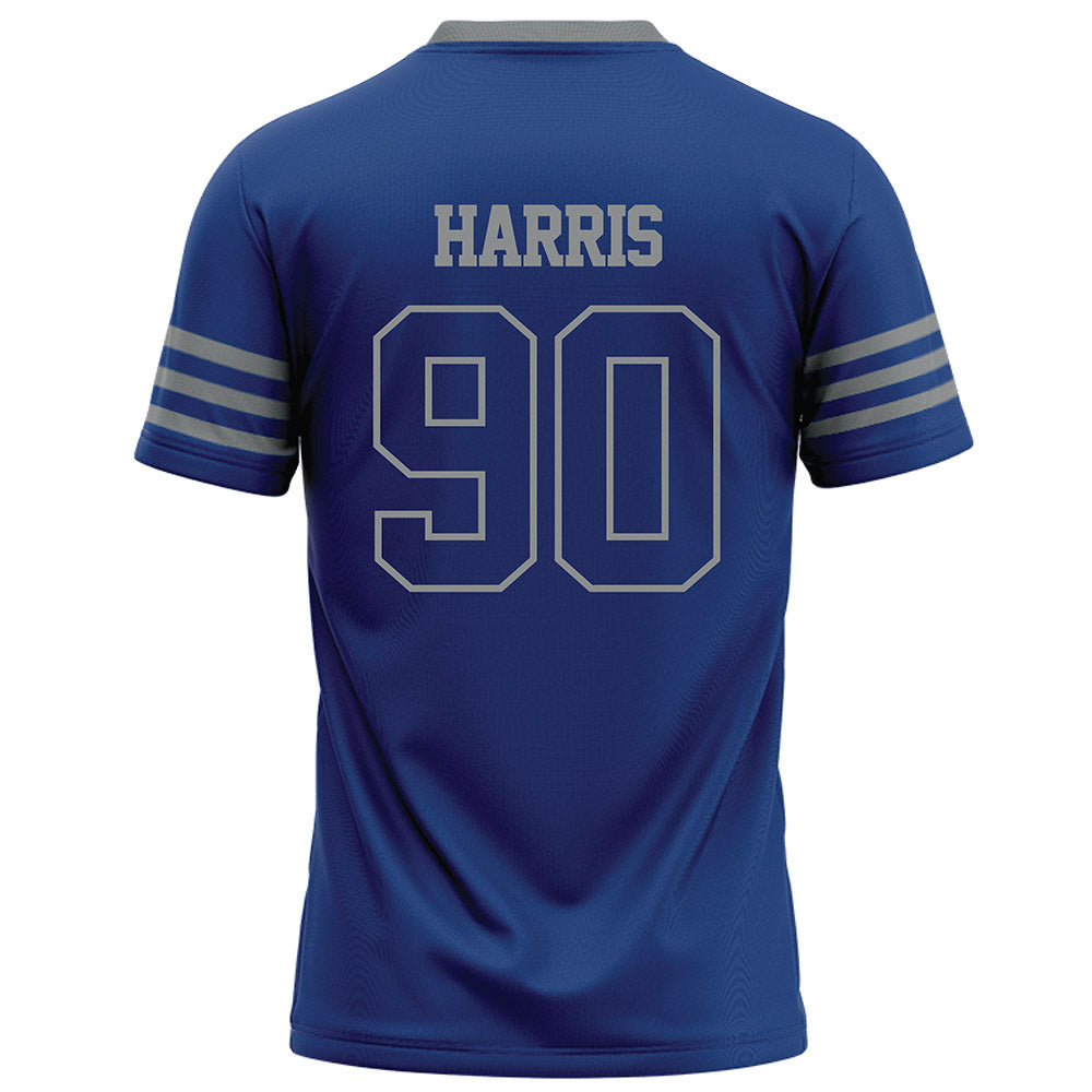 Memphis - NCAA Football : Clayton Harris - Dark Blue Football Jersey