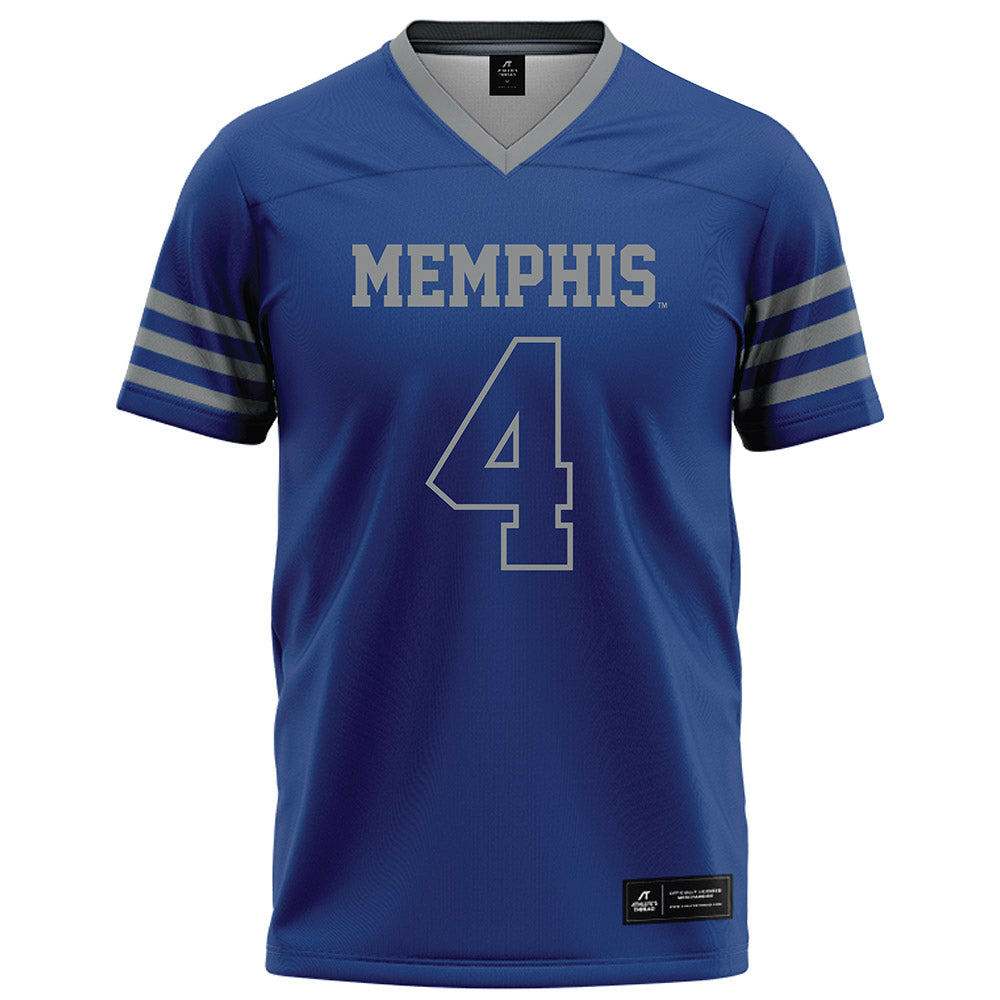 Memphis - NCAA Football : Shannon Blair - Dark Blue Football Jersey-0