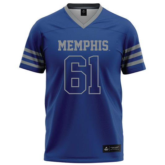 Memphis - NCAA Football : Chris Adams - Dark Blue Football Jersey-0