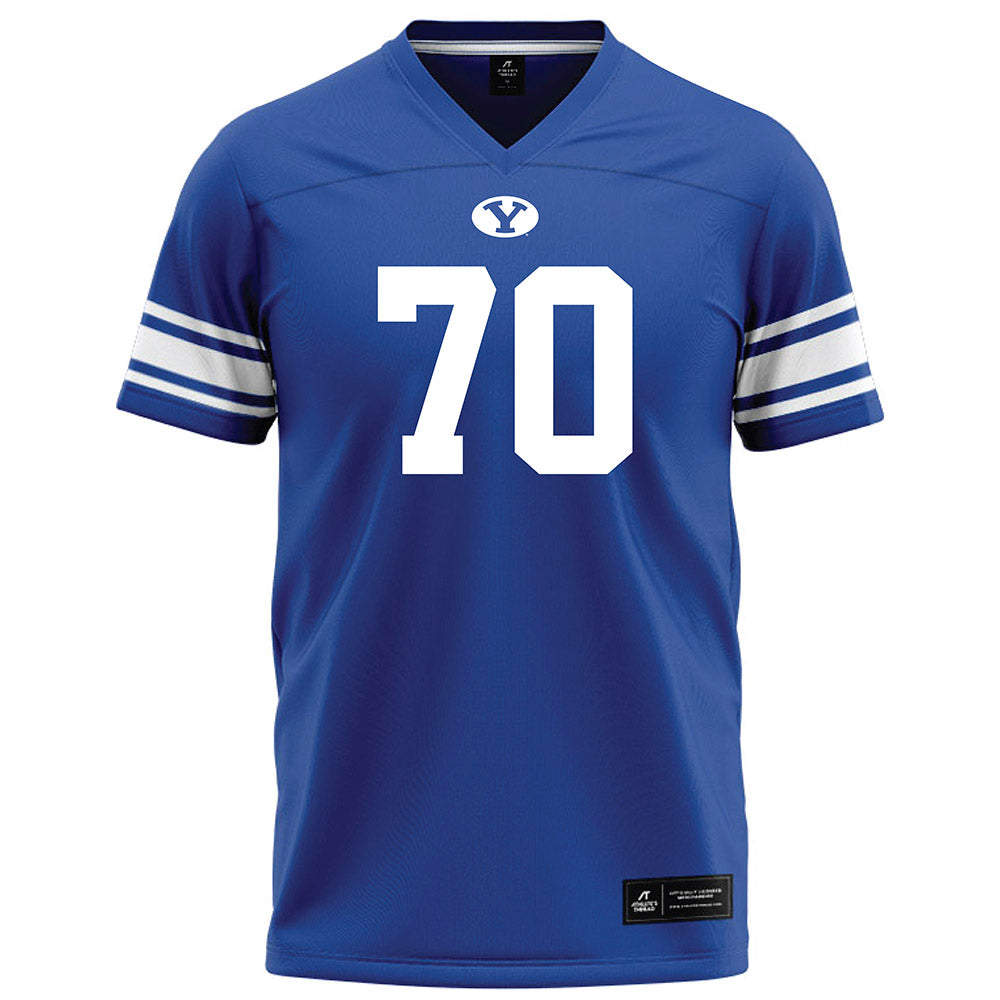 BYU - NCAA Football : Iki Tupou - Football Jersey-0